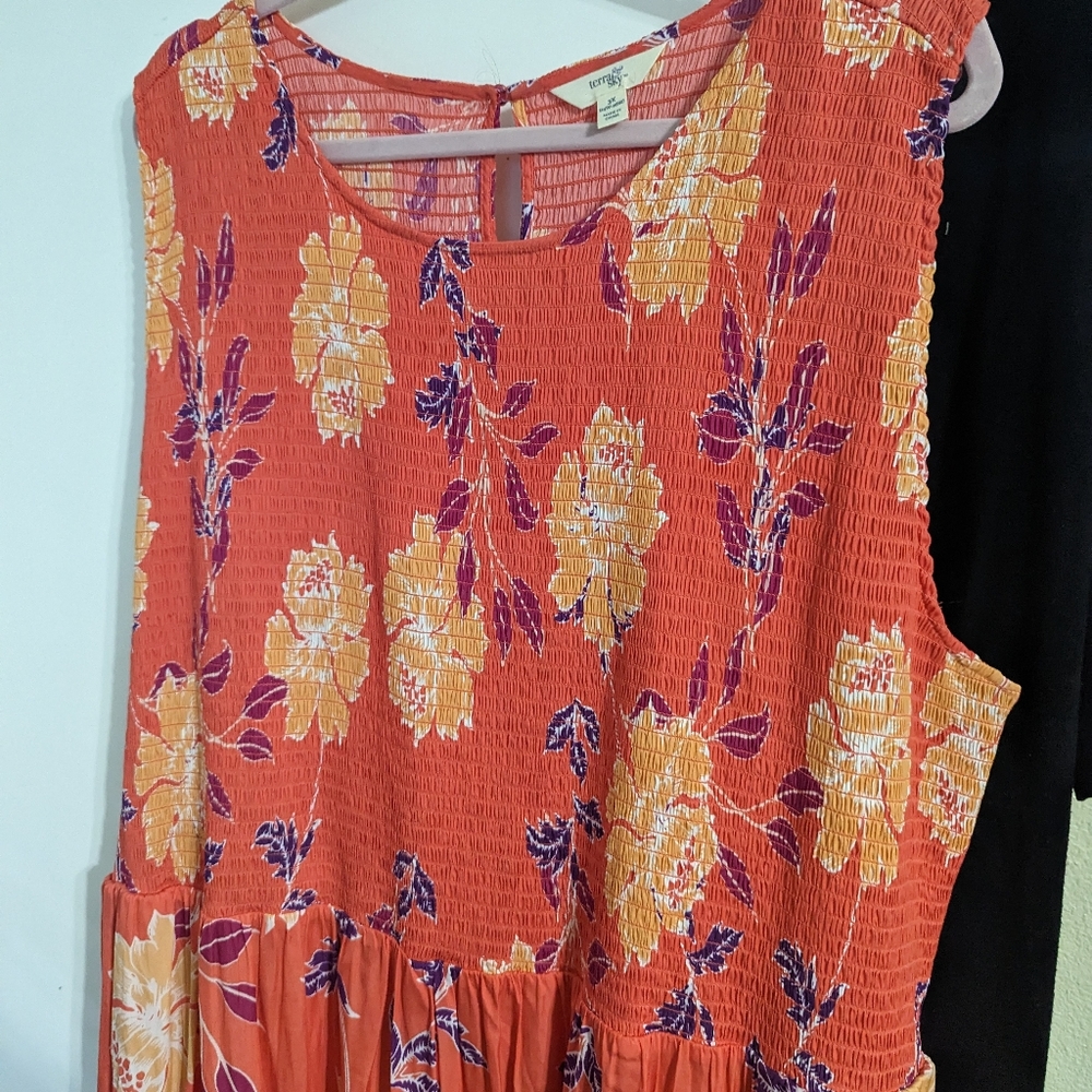 Peach/orange Dress